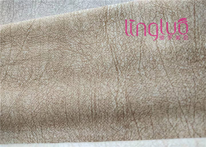 Noble And Elegant Gloss Crushed Velvet Upholstery Fabric No Hair Loss