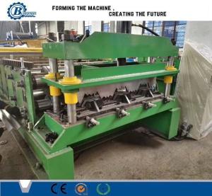 China 0.8-1.2mm Thickness 30Kw Auotomatic Galvanized Steel Floor Decking Roll Forming Machine wholesale