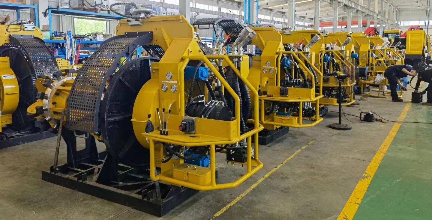 133kW Power Pipeline Beveling and Facing Machine for Manufacturing Plant Production