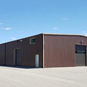 China Prefabricated Warehouse Steel Structure Hall , Customized Steel Construction Building wholesale