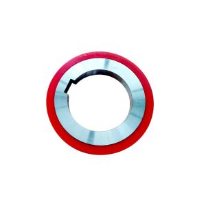 China Slitting Machine Steel Stripper Rings Rubber Bonded wholesale