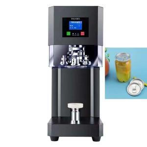 China Non Rotary Automatic Beverage Soda Can Sealer Beer Can Seamer wholesale