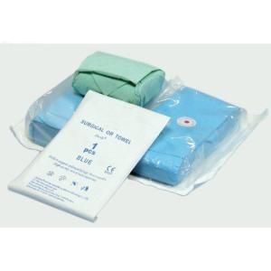 China Medical Disposable Sterilized Surgical OR Towel Hole Towel wholesale