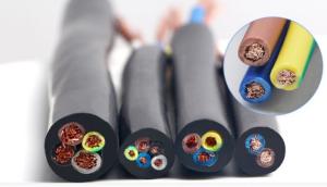 China TPU Insulated Customized Wire Cable Flexible Black Color For Charger wholesale