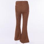 102cm Women Corduroy Bell Bottom Pants