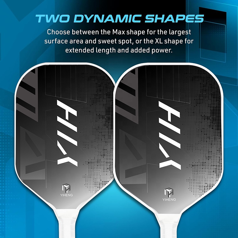 Beginner's Pickleball Paddle T700 Carbon Fiber Racket with XL Size and USAPA Approval