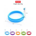 OEM Logo Sustainable Round Design Silicone Egg Rings