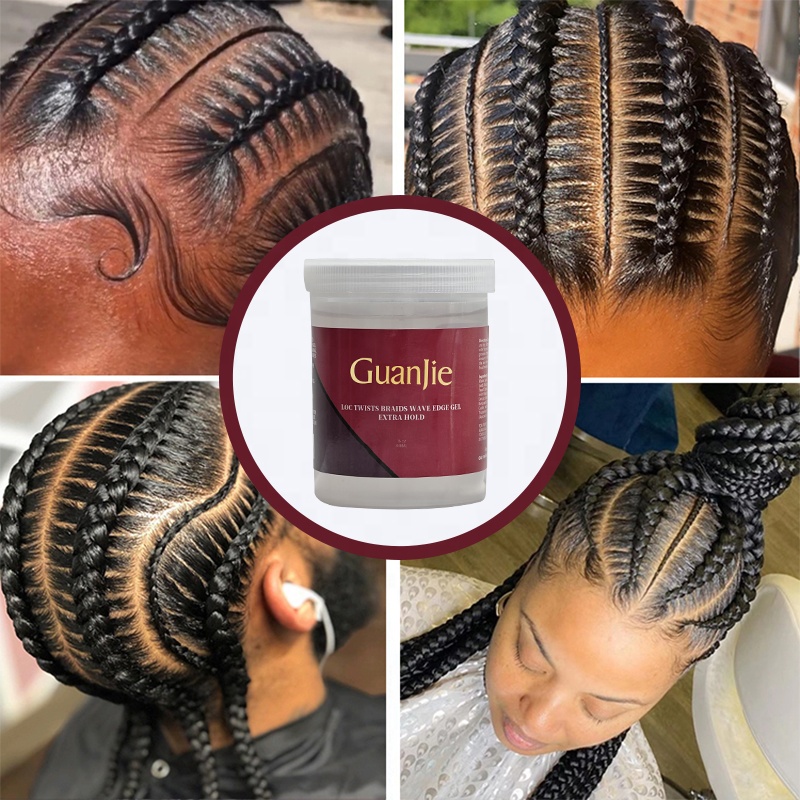 16 oz Hair Edge Control for Smooth All Day Styling Extra Strong Hold and Anti-Frizz