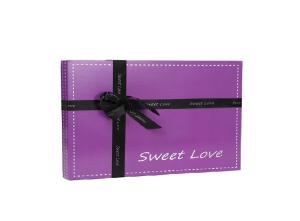 China Fancy Indian Cardboard Chocolate Boxes Sweet Gift Packaging Custom Color wholesale