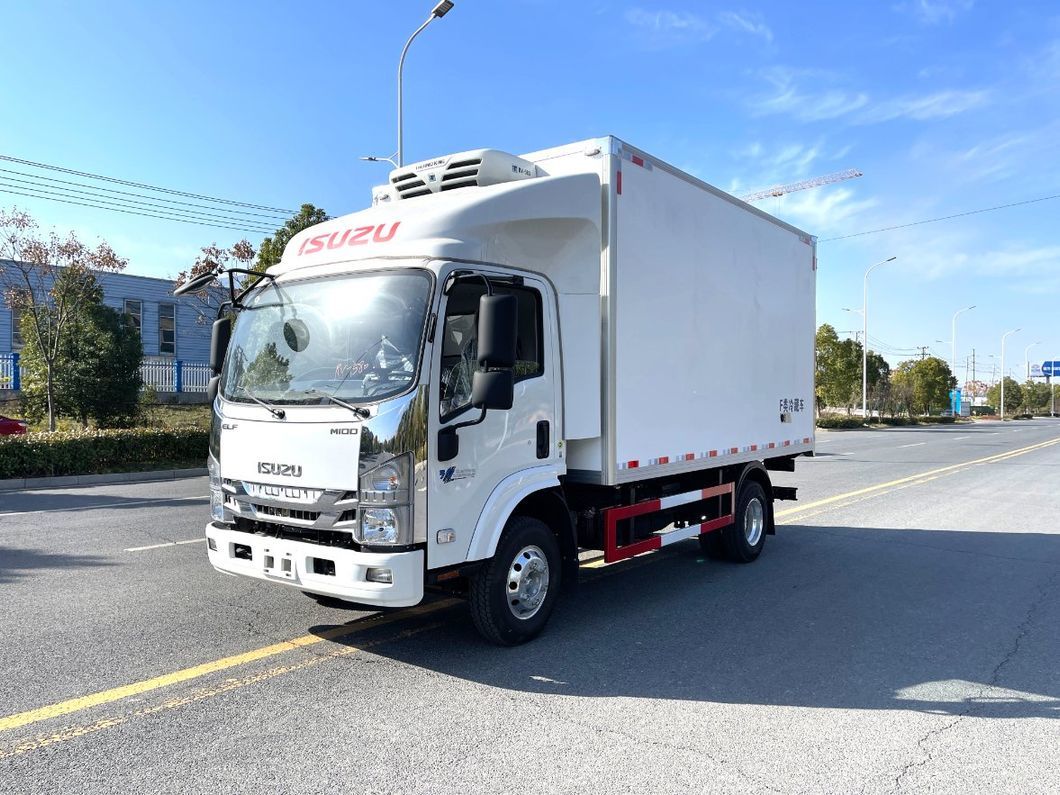 Isuzu Refrigerated Truck Body Mini Box Truck Refrigerated Meat Transport Refrigerator Trucks