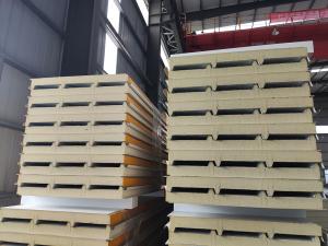 China Insulation Waterproof PU Roof Sandwich Panel Various Thicknesses wholesale