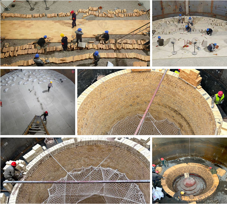 Industrial Furnaces High Bulk Density Yellow Fire Clay Brick with Super-Class Refractoriness