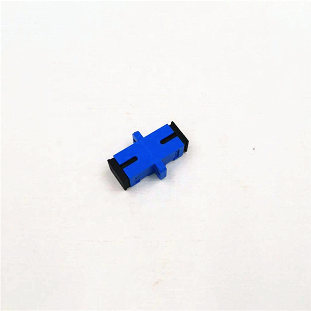 Manufacturer Cheap Plastic SC/UPC simplex fiber optic adapter