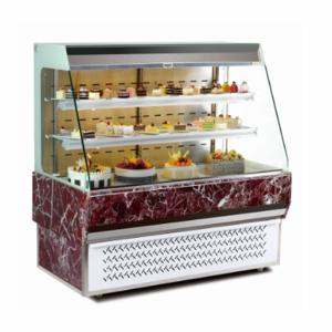 China Air Cooling 1000W Bakery Refrigerator Showcase For Sandwich wholesale