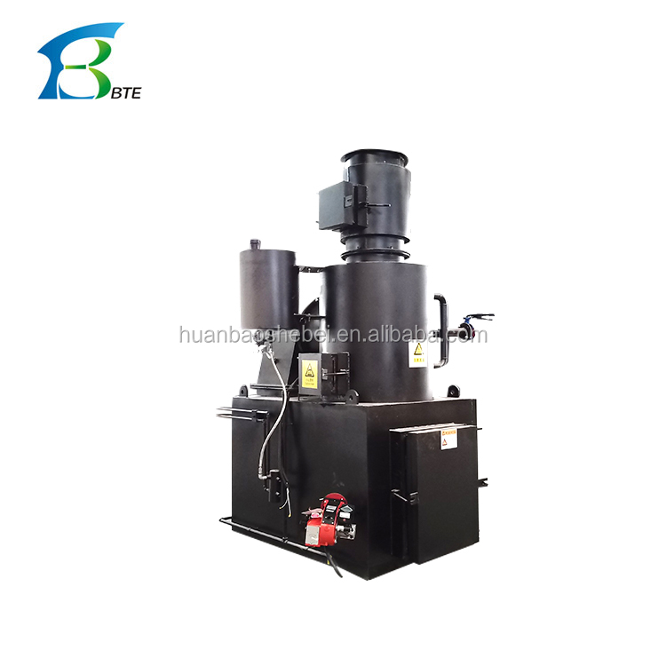 Environmentally Friendly Plastic Rubber Waste Incinerator with Less Than 3% Ash Rate