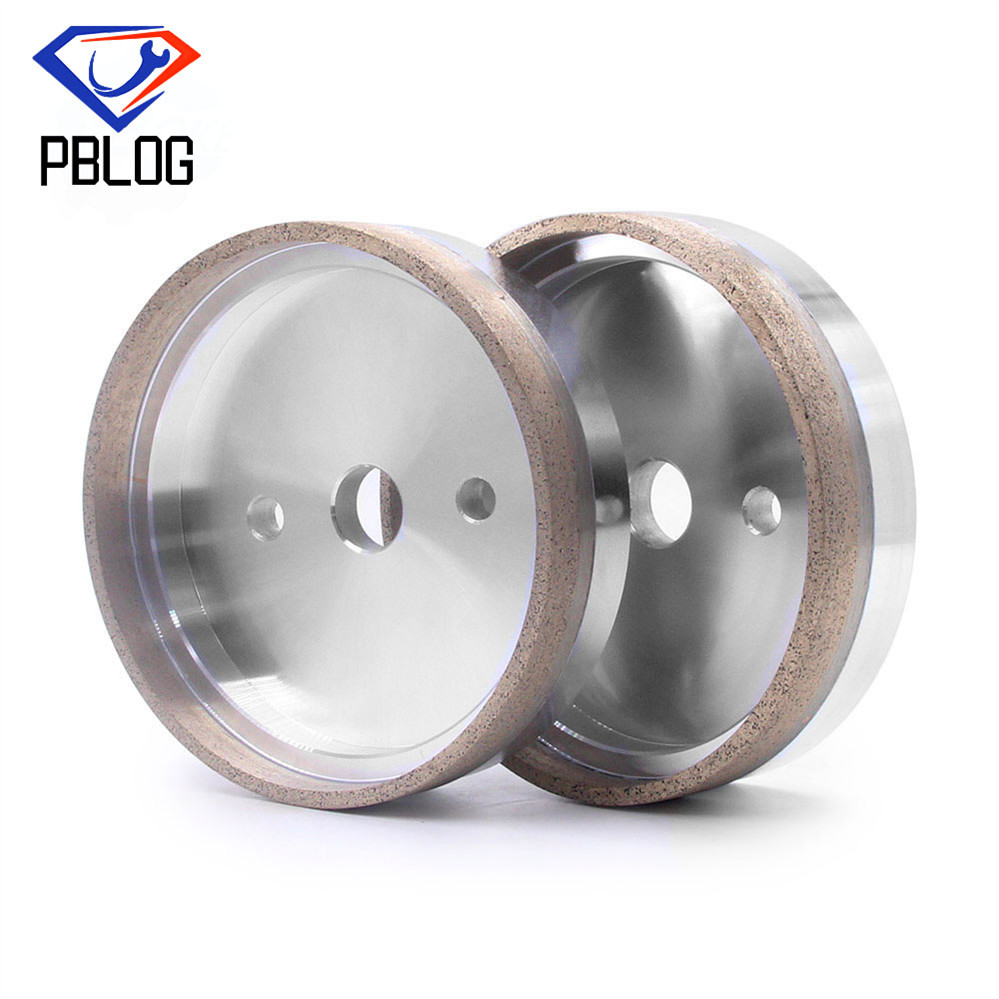 Double Slot Diamond Grinding Wheel Working Layer Size 4mm*2 Max Speed 3500rpm