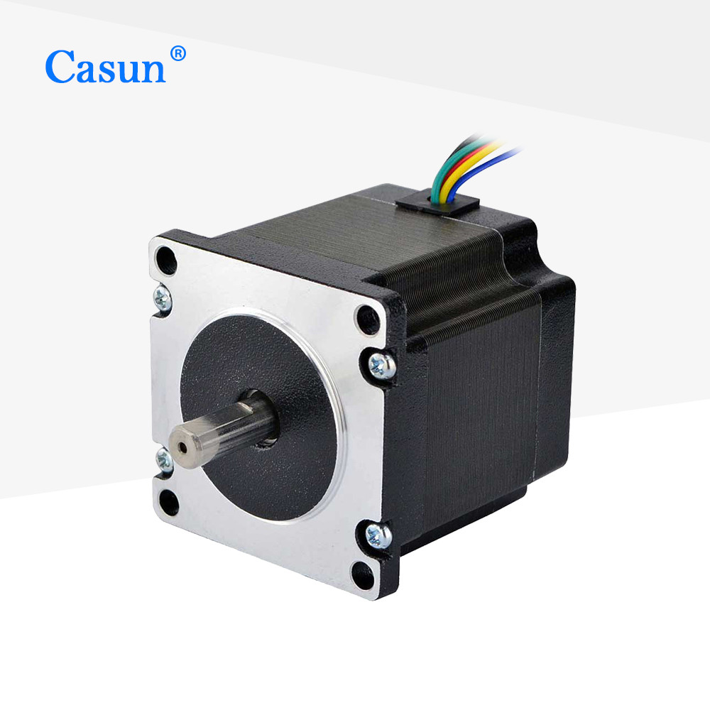 57×57×54mm Dual Shaft Stepper Motor 1.0A 0.9N.m NEMA 23 With Precision Instruments