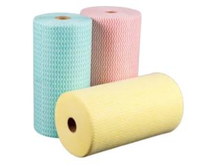 China 55gsm Fabric Disposable Kitchen Wipes Cleaning Tissue Washable wholesale