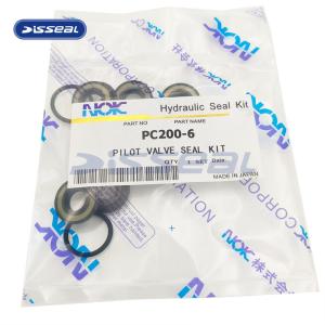 China High Efficiency PC200-6 Pilot Valve Seal Kit METAL NY PHENOLIC wholesale