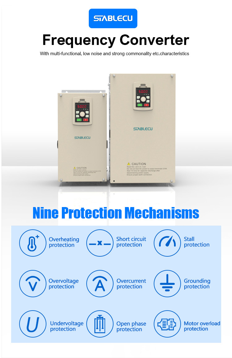 CE 37KW Motor Speed Control Inverter For Irrigation Pump