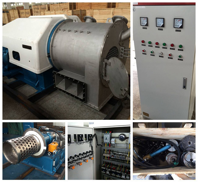 High Efficiency Continuous Salt Pusher Salt Centrifuge 1870*860*650mm