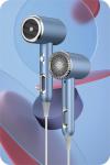 High Speed Purple Blue White Hair Dryer Air Styler Salon Hot Air Brush for