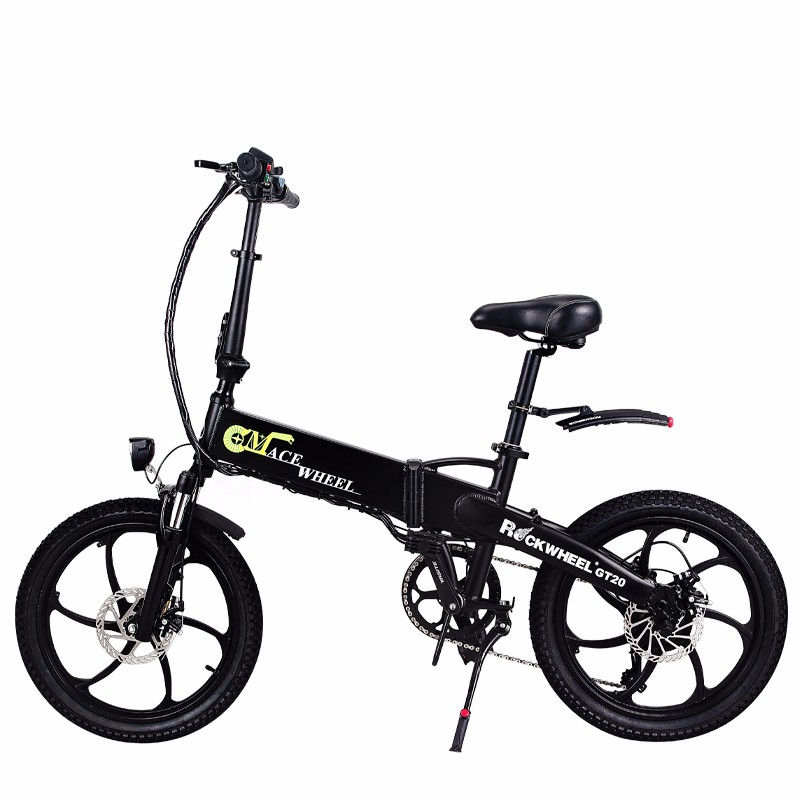 Convenient Shimano 7-speed-gears 6 Spoke MTB Style Aluminum Folding Electric Bike