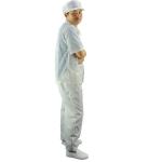 Stripe Grid ESD Cleanroom Garment Antistatic Cleanroom Smock Coverall Suit