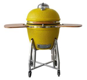 China 21&quot; Ceramic Grills Charcoal BBQ Kamado (Yellow) wholesale
