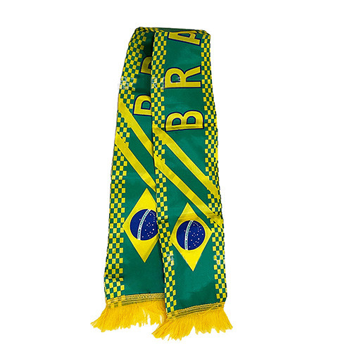 100% Polyester National Soccer Scarf Custom Apparel Accessories
