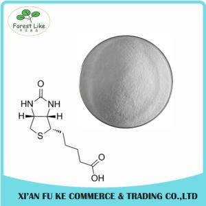 China High Pure D-biotin USP / Vitamin H Extract Powder wholesale