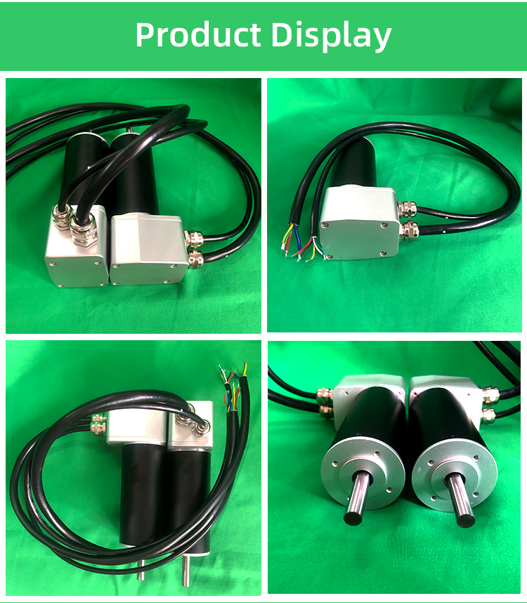 1000rpm Coreless DC Motor 36V High Torque Gear Motor For Rotating Satellite Dish