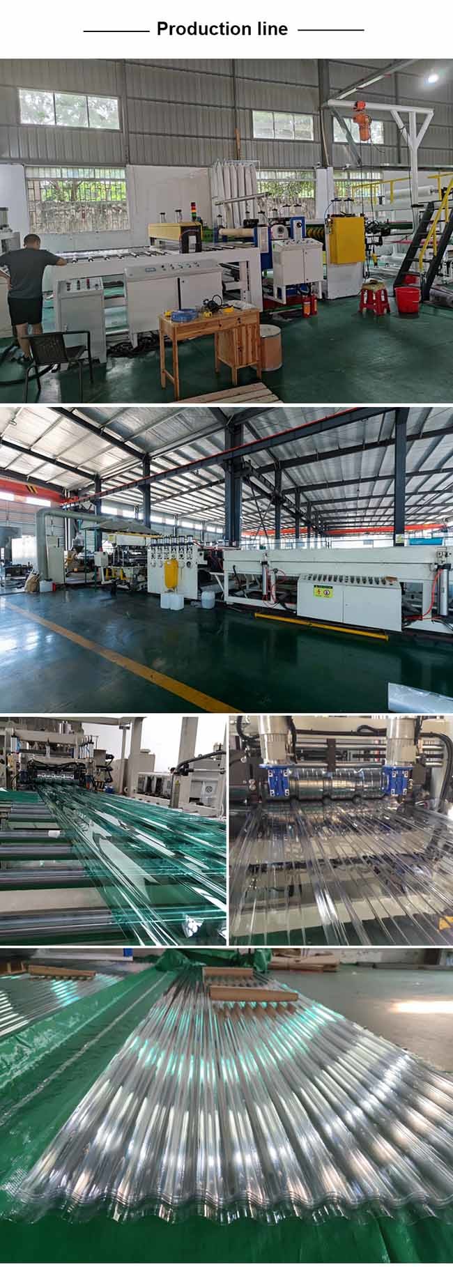 Awning 4.5mm Transparent Corrugated Sheet