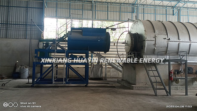 Plastic Catalyst Diesel Small Pyrolysis Plant No Pollution
