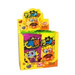 Kindergarten Lollipop Popping Candy Fruit Flavor Halal Product Brush Shape