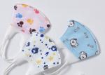 No Toxic Printed Pattern Earloop Childrens 3D Face Mask