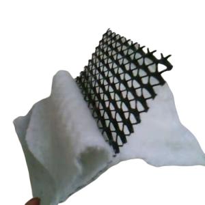 China Outdoor Drainage Simplified 3D Composite Drainage Network 7mm for Highway Drainage wholesale