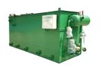 Carbon Steel Industrial Water Purifier Machine , 22kw Packaged Sewage Treatment