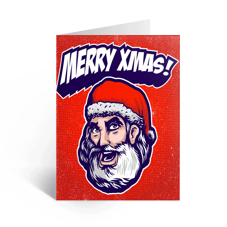 Cute 3D Lenticular Greeting Cards For Christmas Holiday Water Resistant