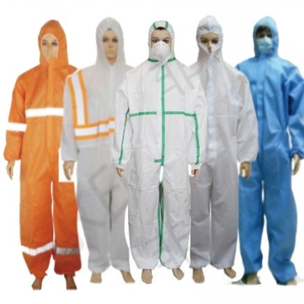 Industrial Safety Protective Disposable Workwear Coverall with Customized