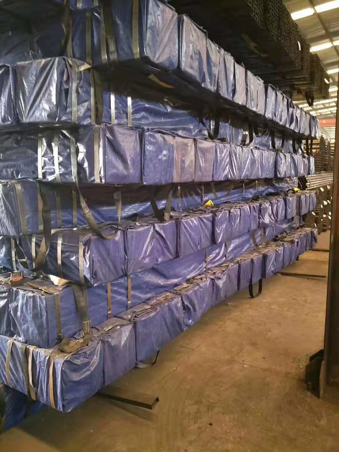 Hollow Section Square Steel Tubing Q195 / Q235 Material High Strength