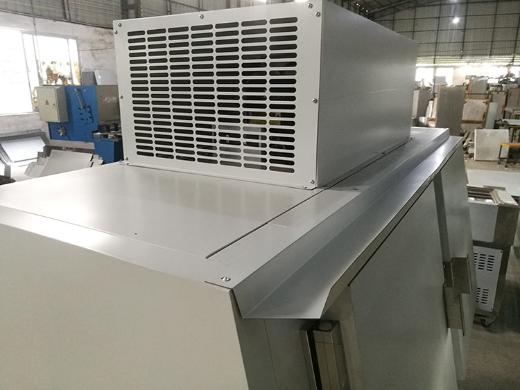 Glass Door Ice Merchandiser Cold Wall Supermarket Ice Bags Freezer