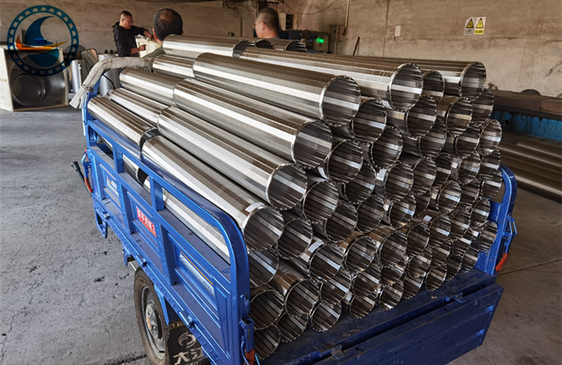 Cylinder Type Slotted Wedge Wire Screen Pipe Basket Strainer Stainless Steel
