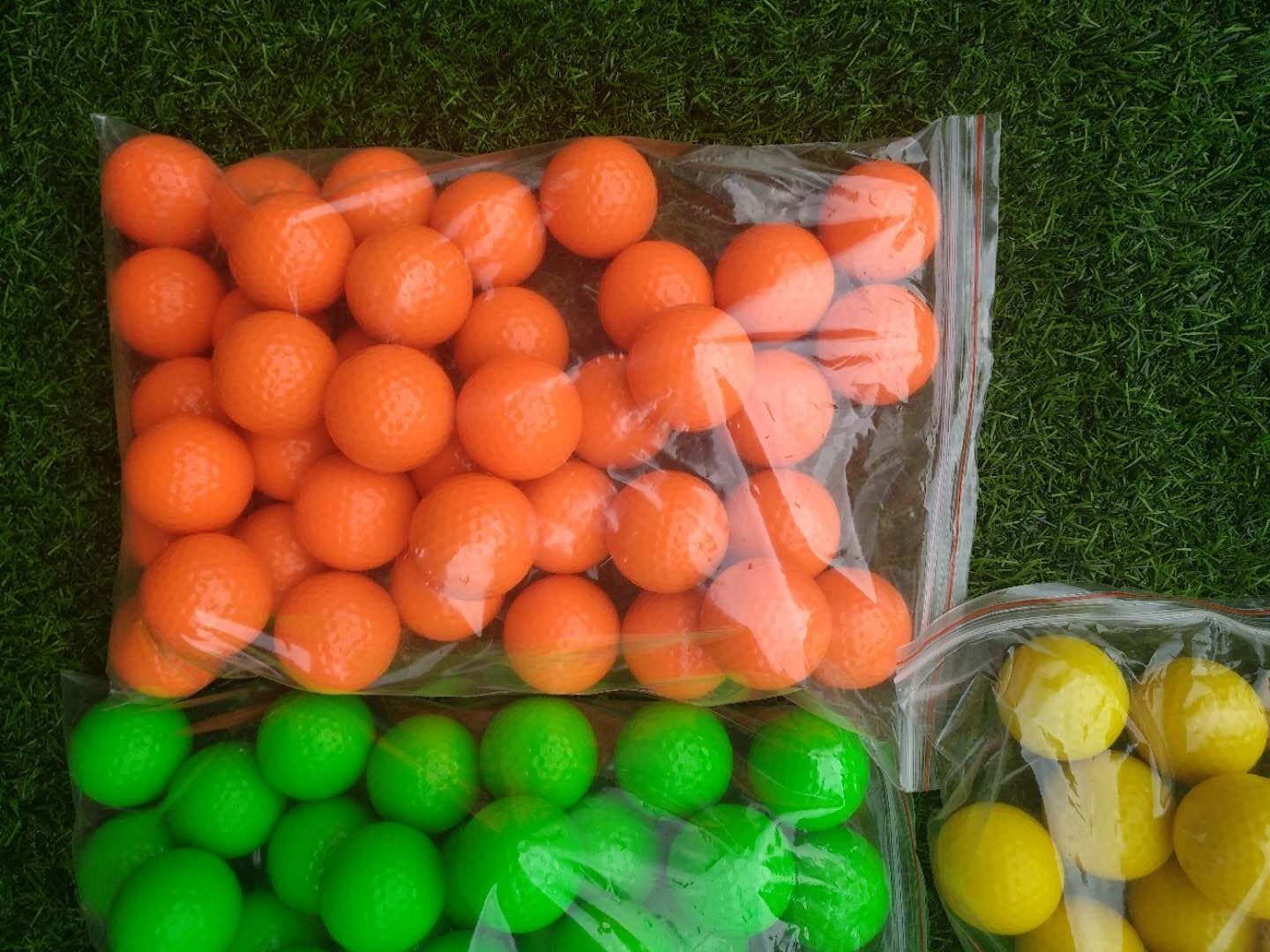 fluorescent golf ball golf balls fluorescent golf balls in black light (glow in uv )