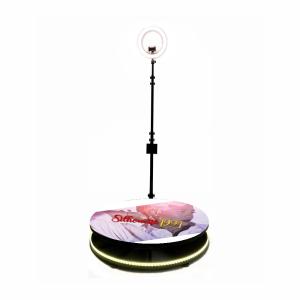 China Automatic Camera Booth 360 Selfie Photo Booth With Strip Light wholesale