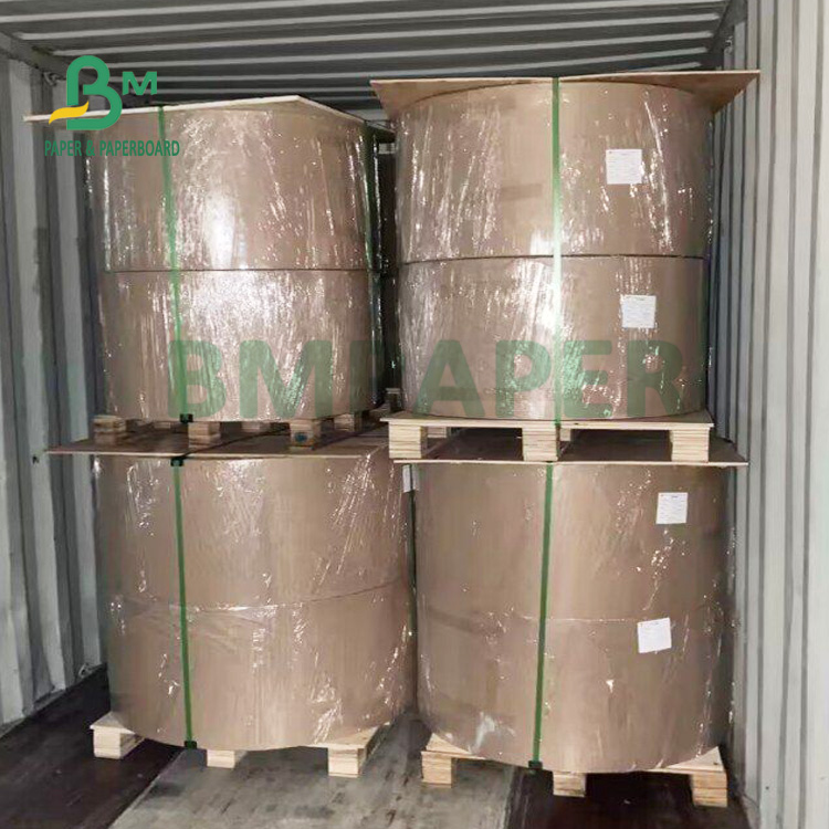 55gsm 58gsm High Whiteness Thermal Paper Rolls For ATM Printing