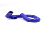 Smooth Automotive Silicone Hoses No Contamination Artificial Winding Rubber
