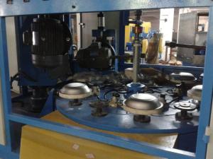China Aluminum Round Parts Metal Polishing Machine With High Efficiency wholesale