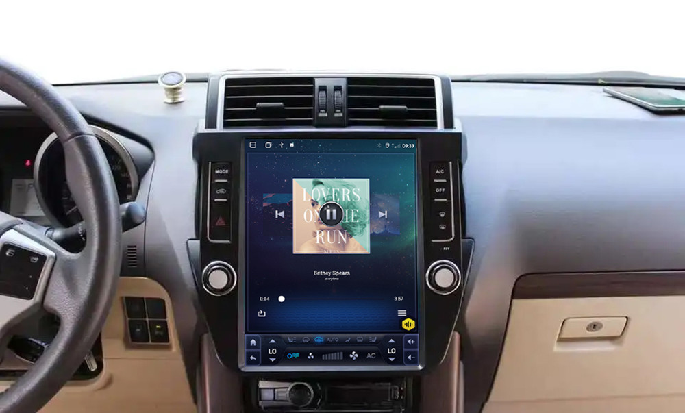 8G+128G 12.1'' Android Touch Screen Multimedia Player Carplay For Toyota Prado