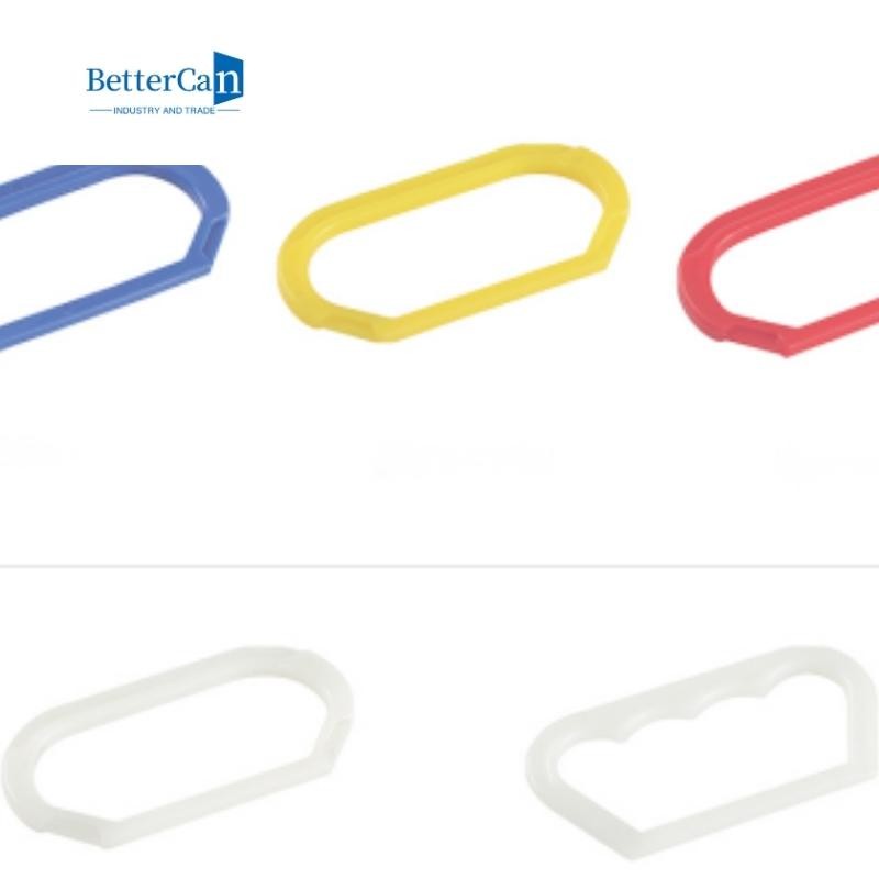 Metal Tin Accessories 0.21mm Square Tin Container Handle